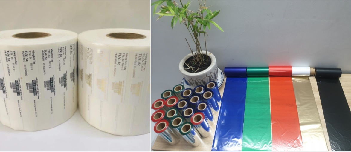 Tem nữ trang - Tem tiệm vàng - Mực in màu