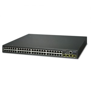 Planet GS-4210-48T4S 48-Port 10/100/1000BASE-T + 4-Port 100/1000BASE-X SFP Gigabit Managed Switch