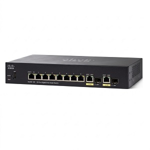 CISCO SG350-10-K9-EU 10-Port Gigabit Managed Switch