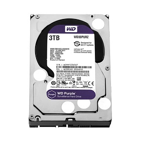Ổ cứng Western WD Purple 3TB WD30PURZ – Chuyên dụng cho CAMERA